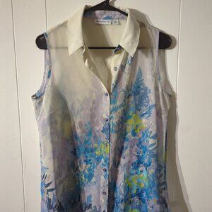 Susan Graver Sleeveless Top - Size XS #IK